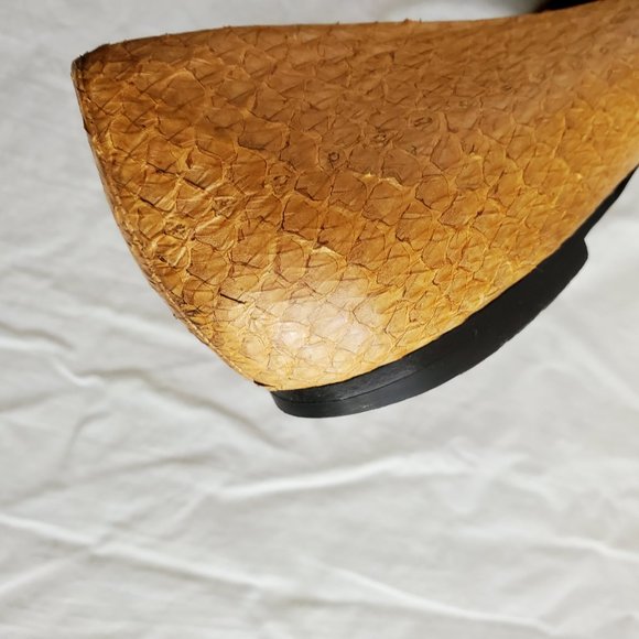 Authentic Bottega Veneta Snakeskin Flats - Picture 9 of 9